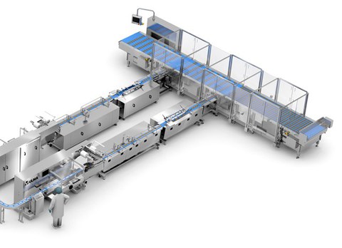 Fully automated packaging solutions for bakery, biscuits and confectionery