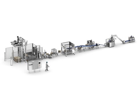 Fully automated packaging solutions for fish and seafood